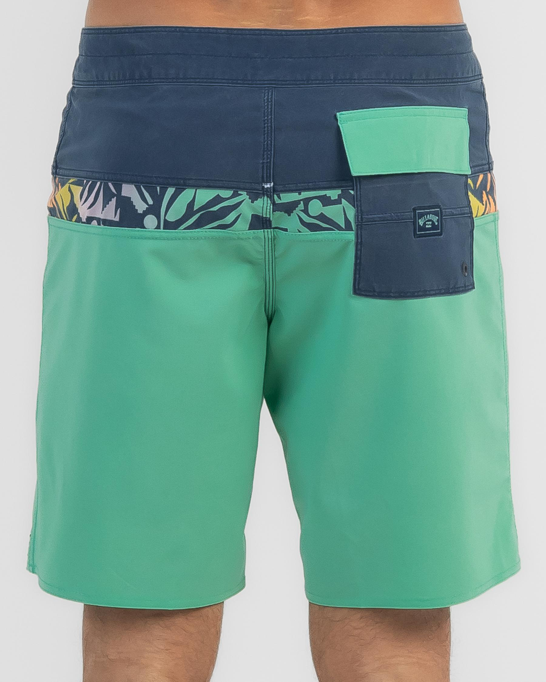 Shop Billabong Momentum Pro Board Shorts In Aqua Fast Shipping & Easy
