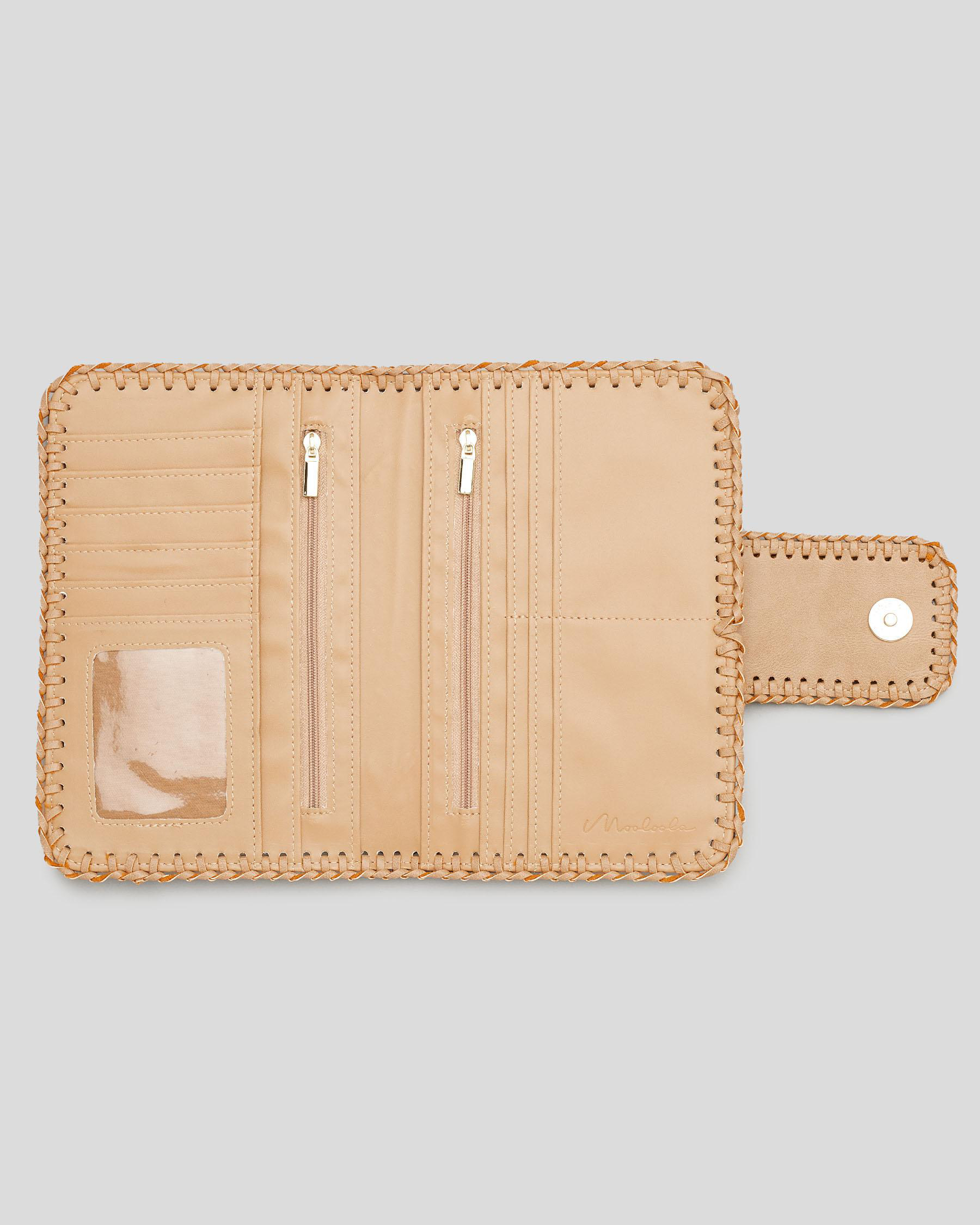 Shop Mooloola Marissa Wallet In Light Tan/gold Fast Shipping & Easy Returns City Beach Australia