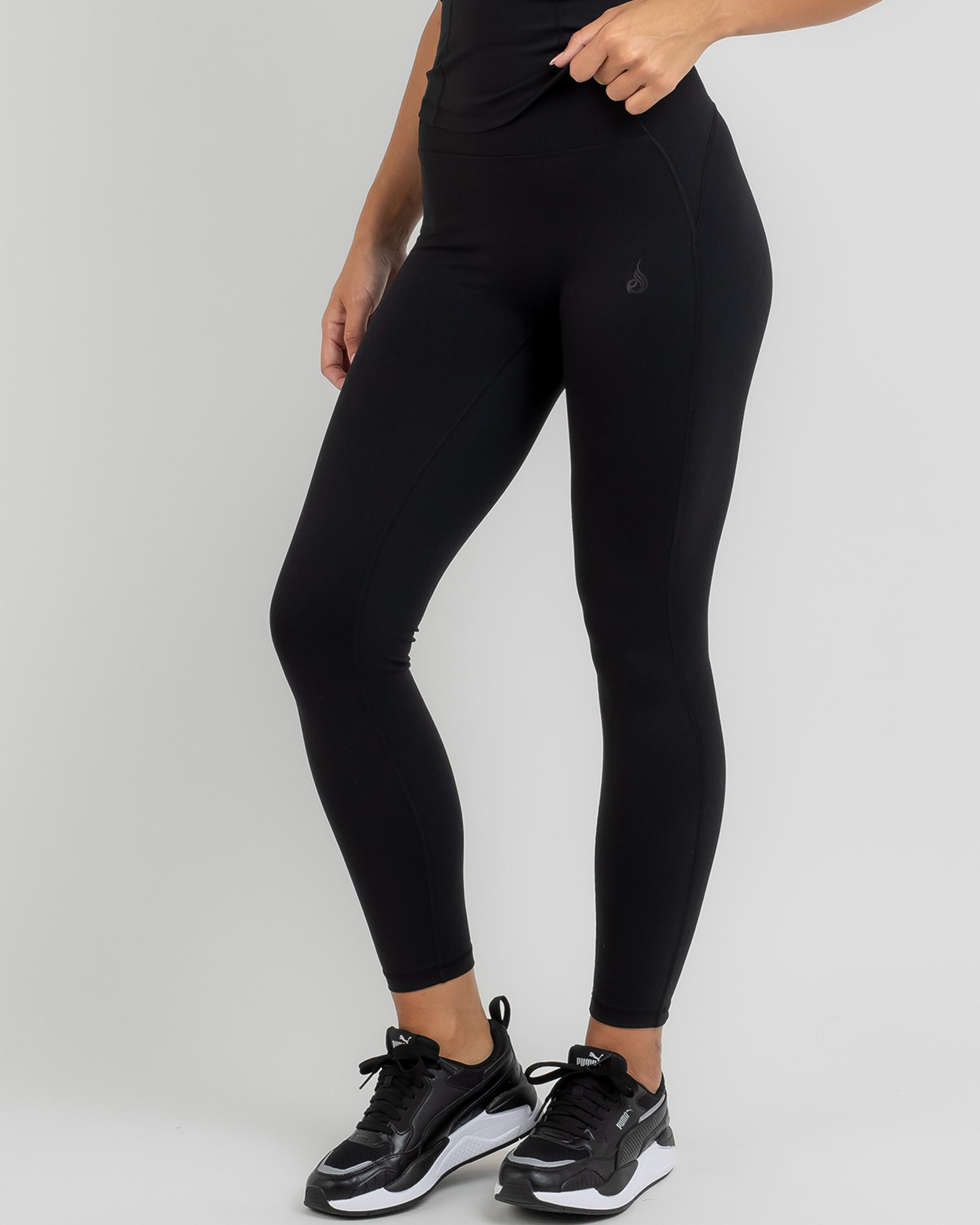 Shop Ryderwear NKD Frame High Waisted Leggings In Black Fast Shipping