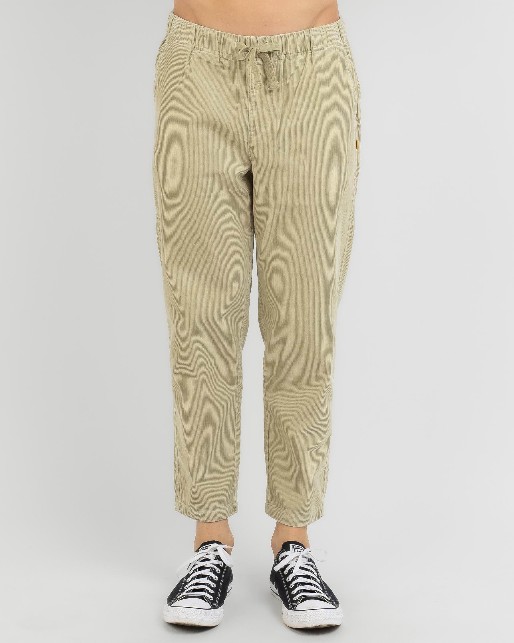 The Critical Slide Society All Day Cord Pants In Sand - Fast Shipping ...