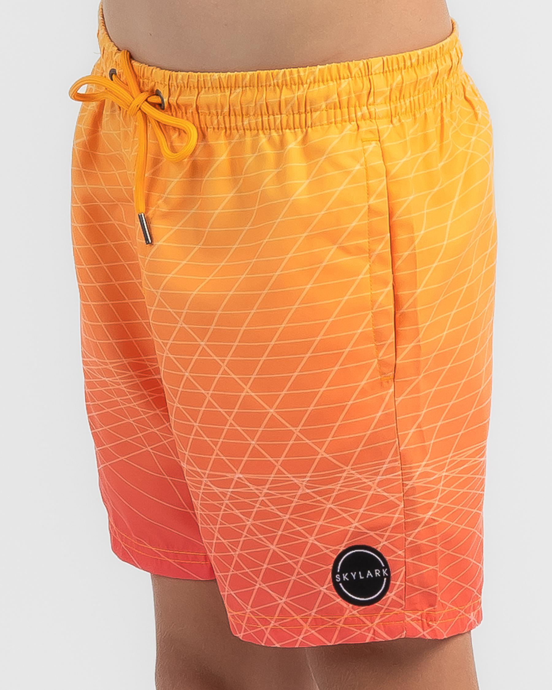 Shop Skylark Boys' Pacific Mully Shorts In Yellow/pink Fast Shipping & Easy Returns City