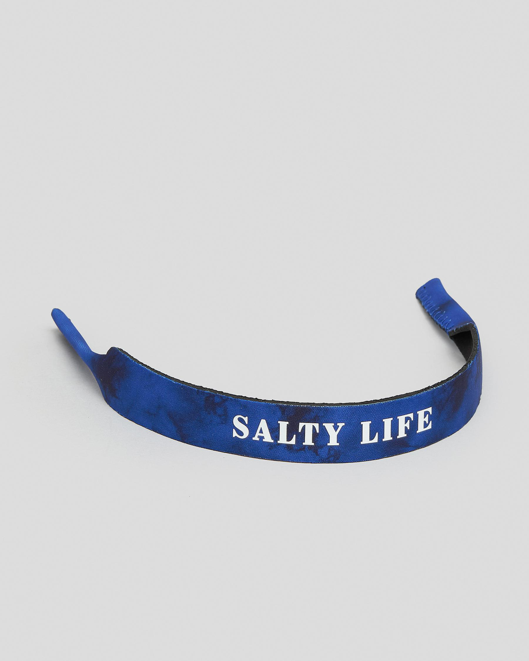 Salty Life Forecast Sunglasses Strap In Blue Mottle FREE* Shipping