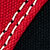 Black/red/white