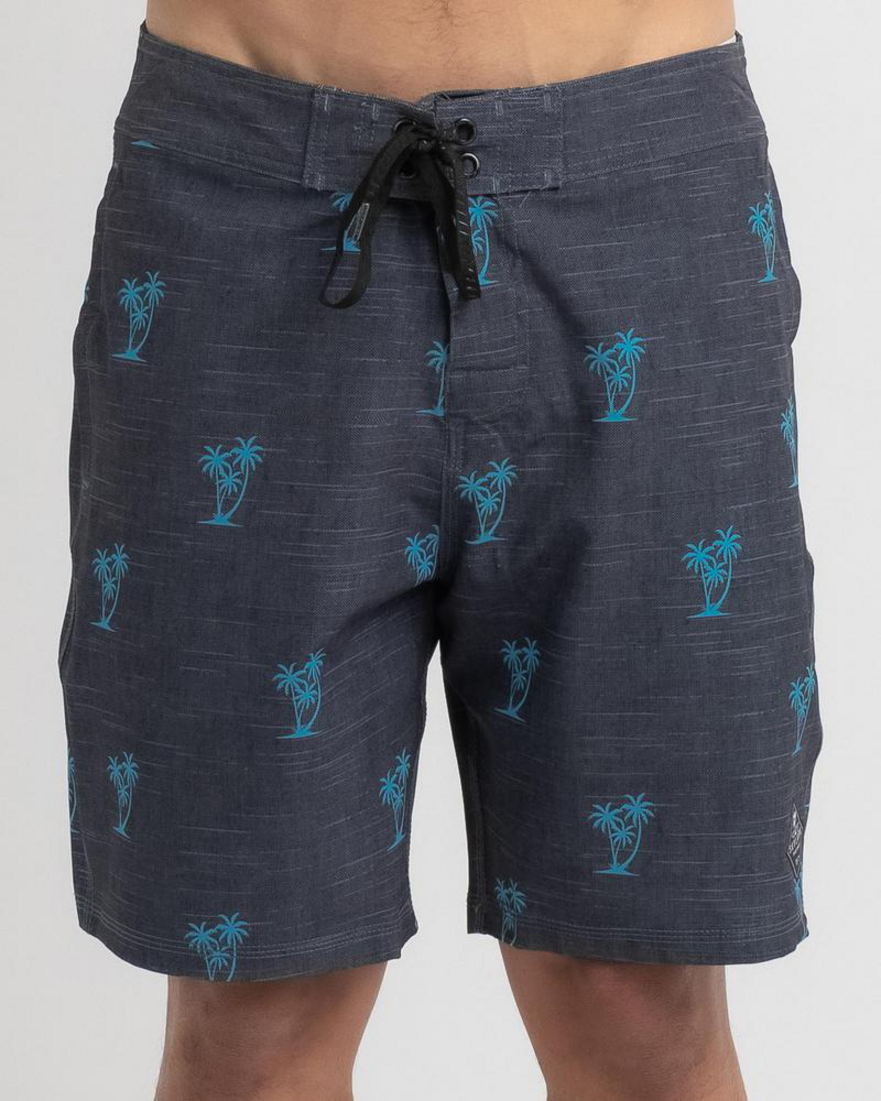 Shop Skylark Floral Board Shorts In Grey Fast Shipping & Easy Returns