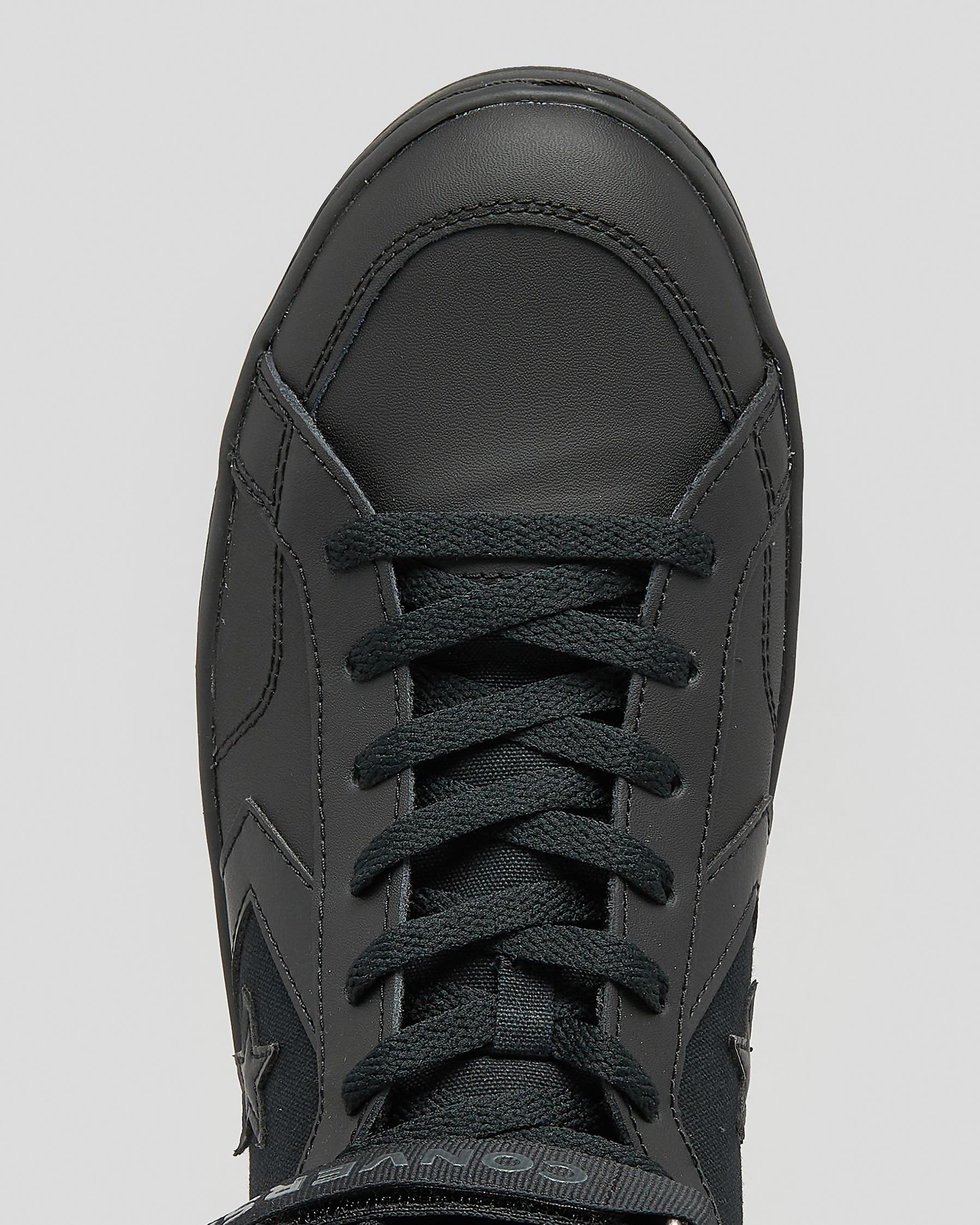 Converse Chuck Taylor Pro Blaze V2 Mid Shoes In Black/black/black ...