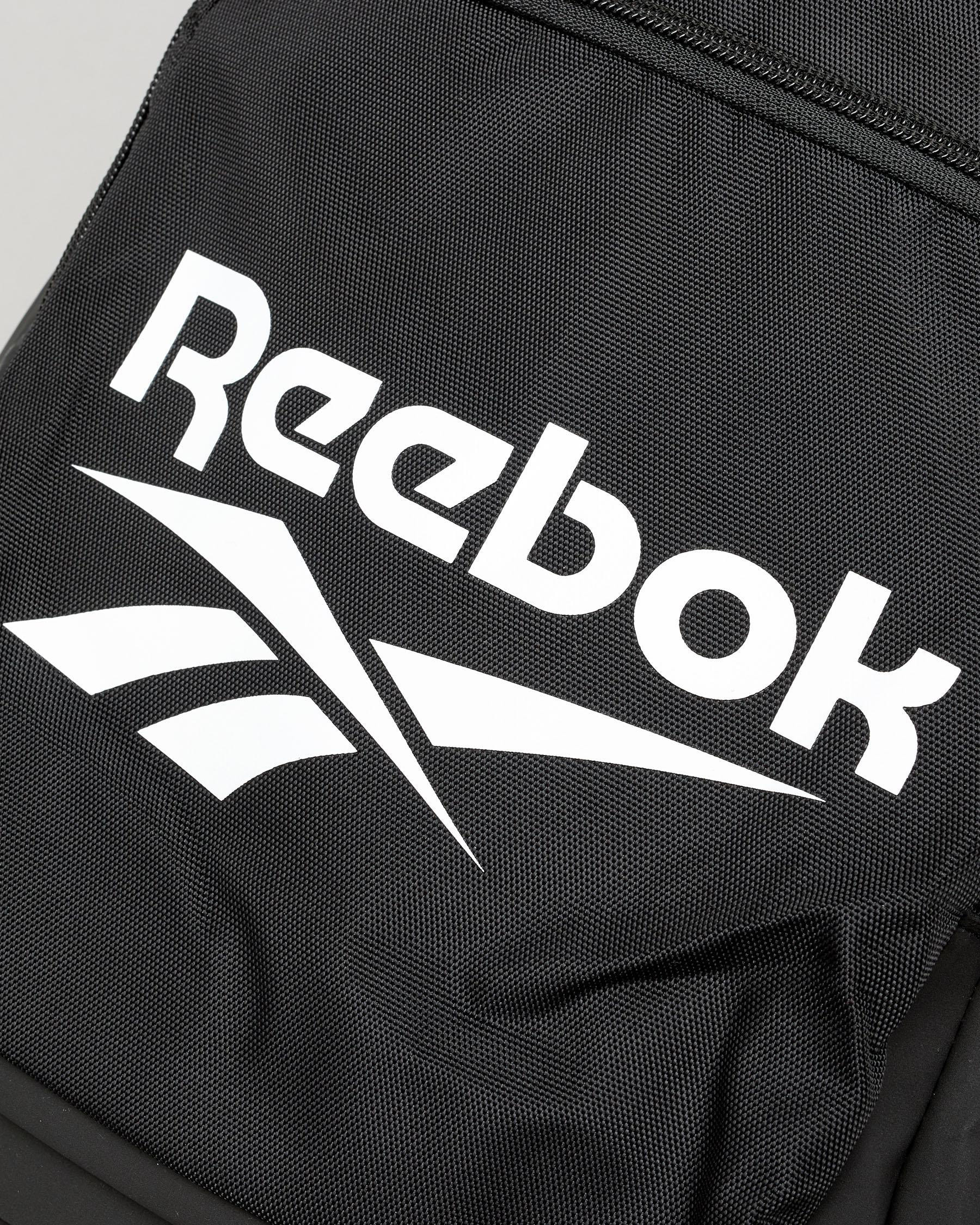 Shop Reebok CL FO Backpack In Black/ Black - Fast Shipping & Easy ...