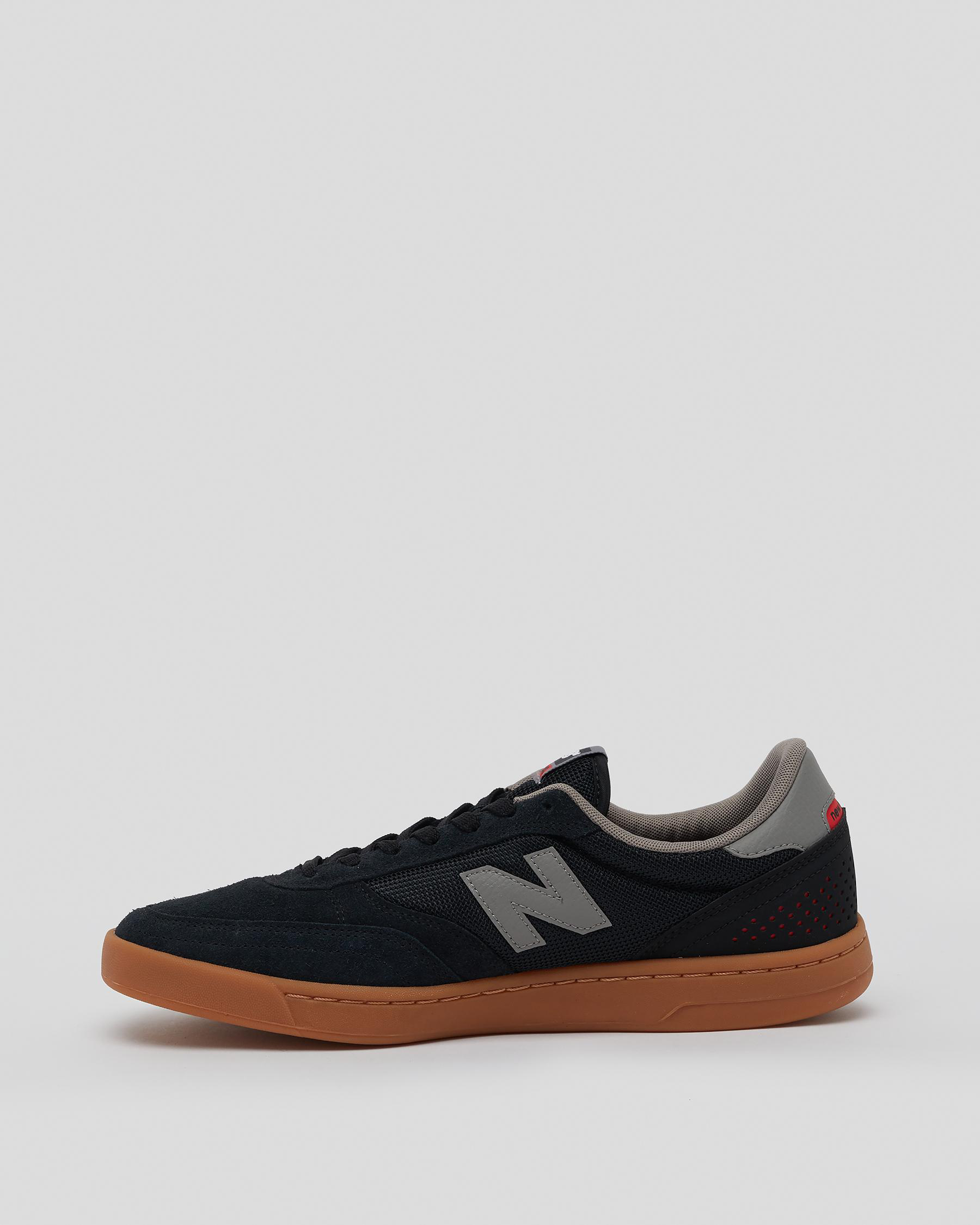 New Balance Nb 440 Shoes In Black/gum - Fast Shipping & Easy Returns ...