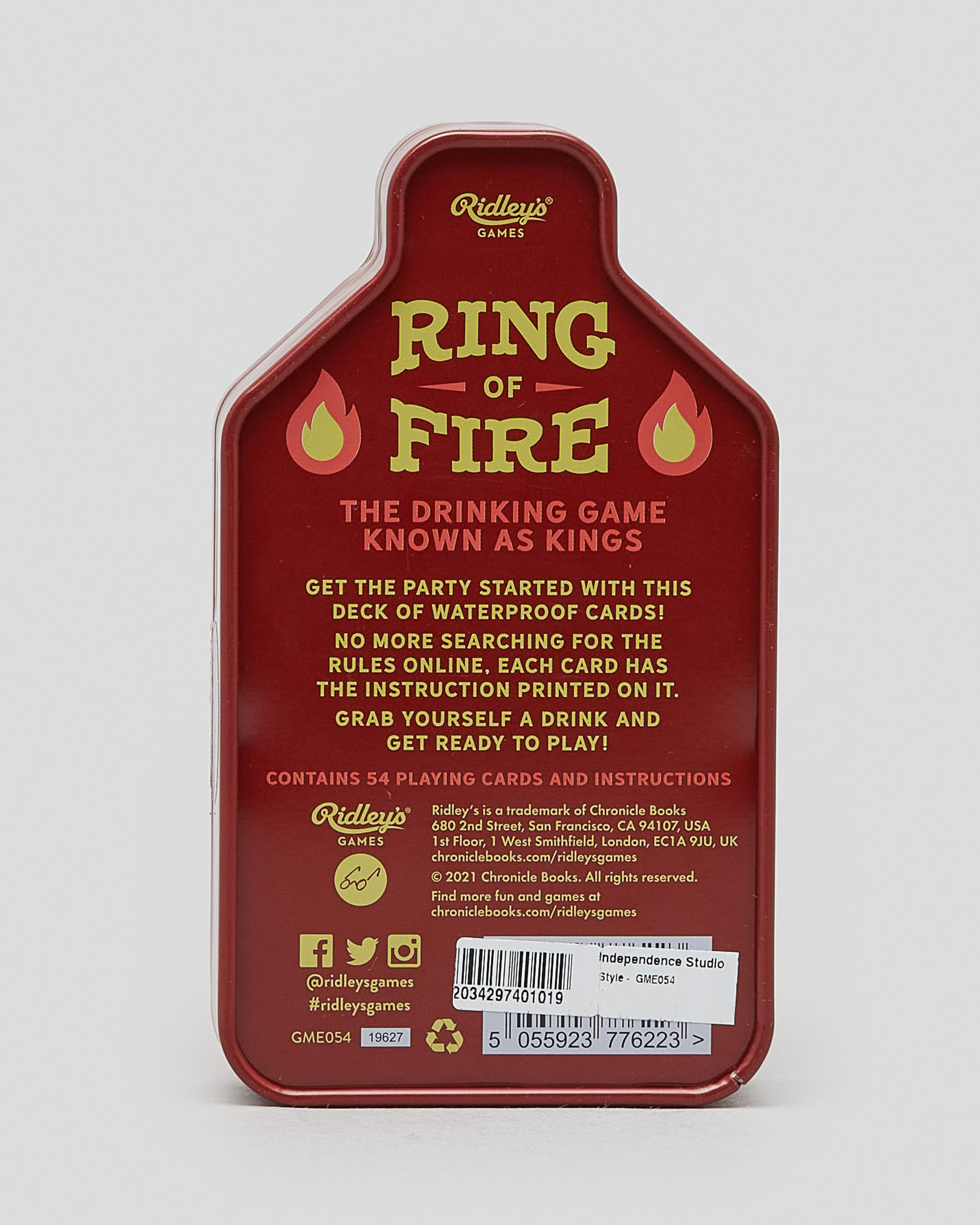 Shop Independence Studio Ring Of Fire Card Game In Multi Fast