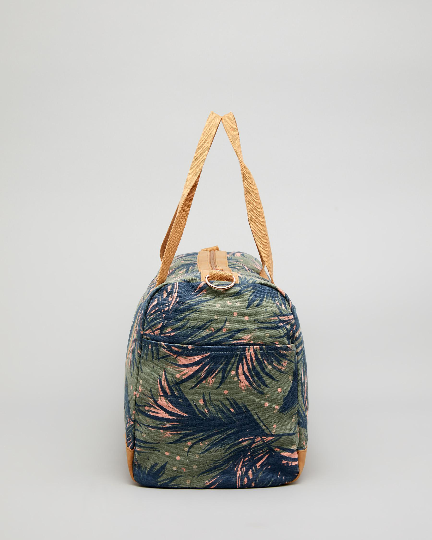 Shop Volcom Vacations Weekender Overnight Bag In Army Green - Fast