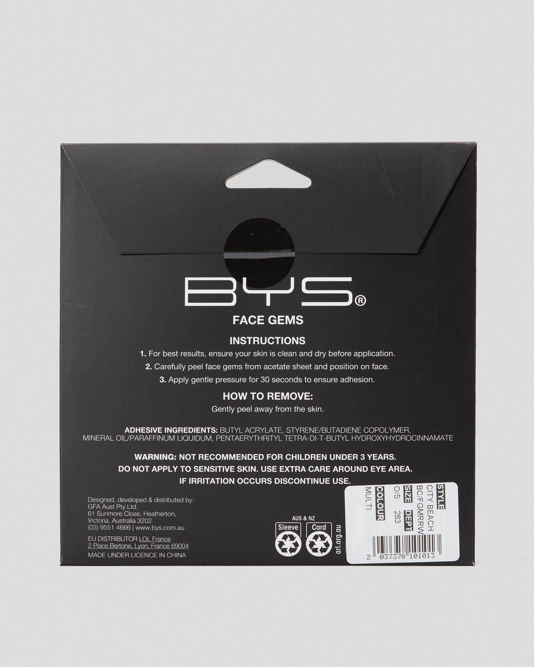 Get It Now Rainbow & Pearl Face Gem Pack In Multi FREE* Shipping