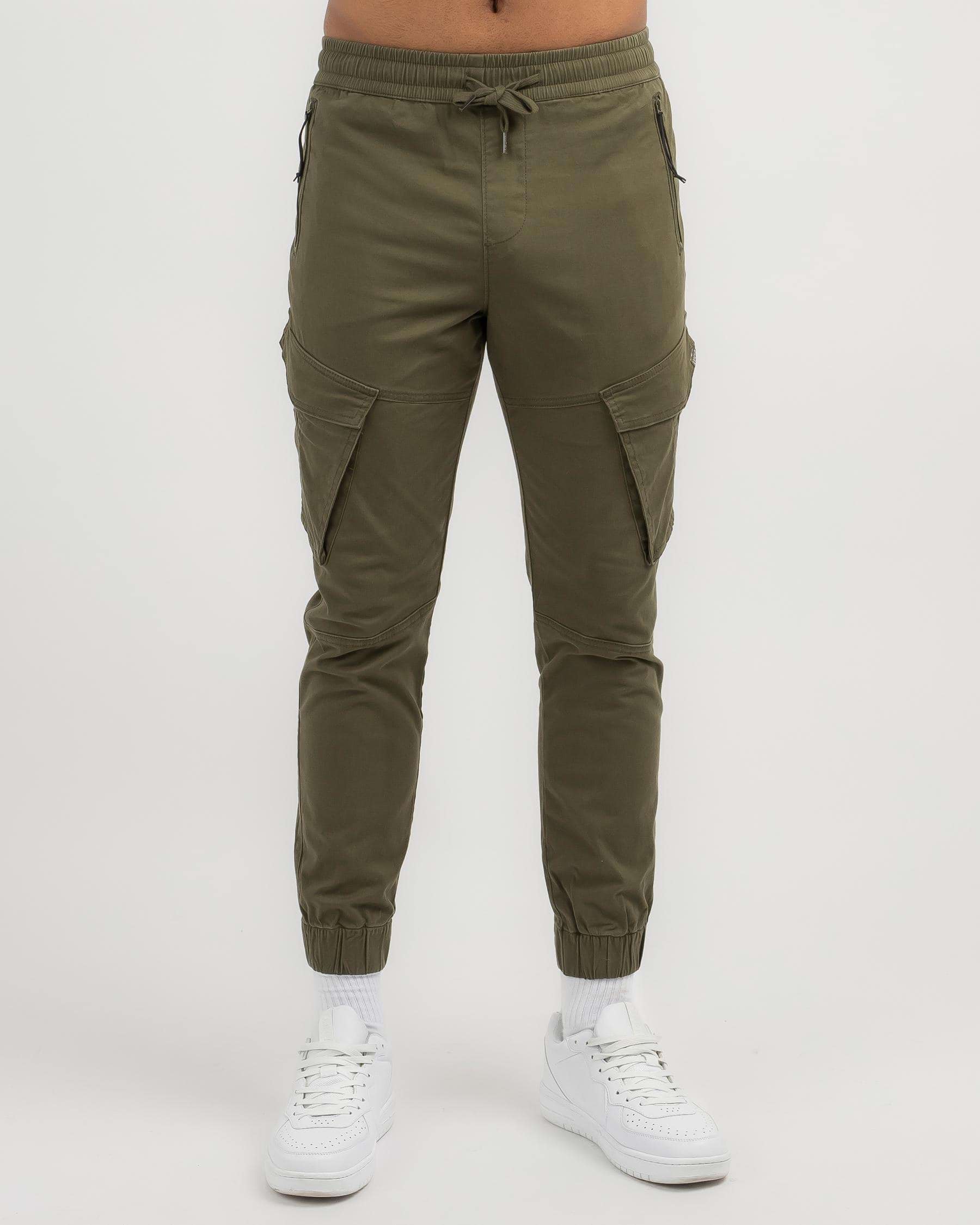Shop Lucid Ranking Jogger Pants In Green - Fast Shipping & Easy Returns ...