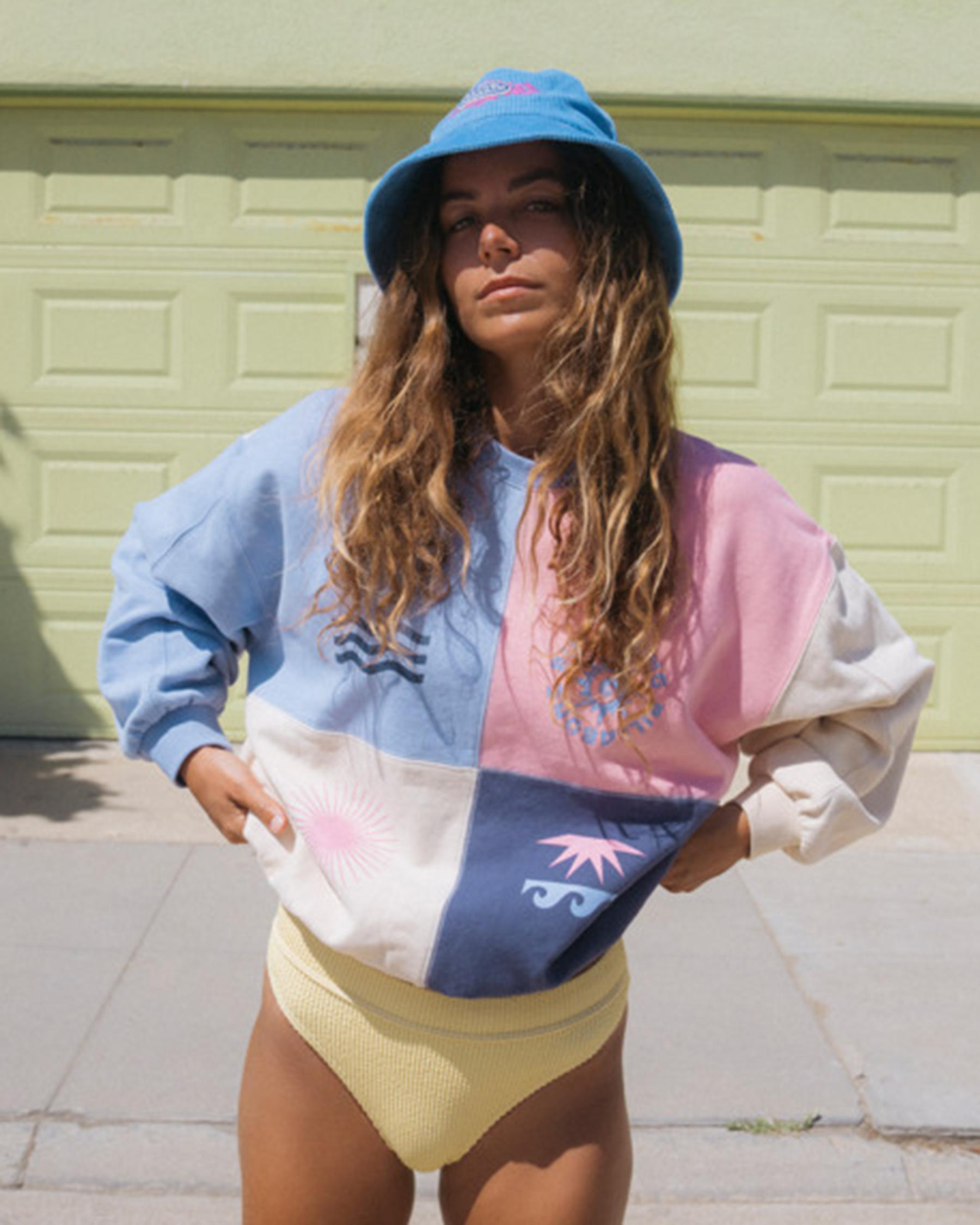 Billabong All Day Crewneck Sweatshirt Midnight Blue