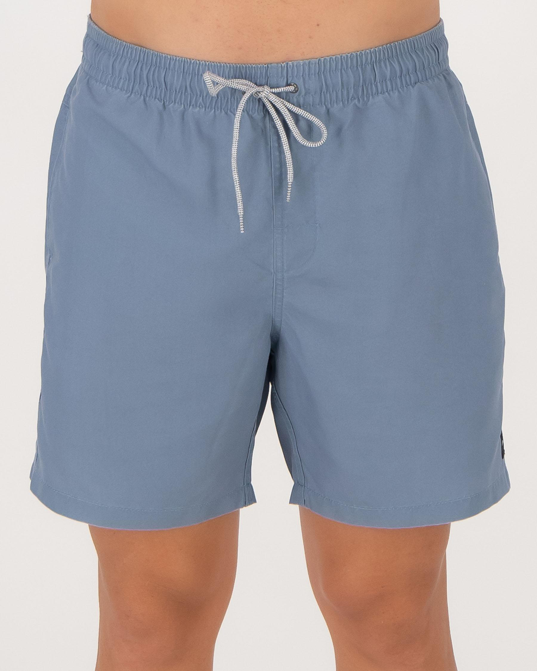 Shop Rip Curl Bondi Volley Board Shorts In Dusty Blue Fast Shipping
