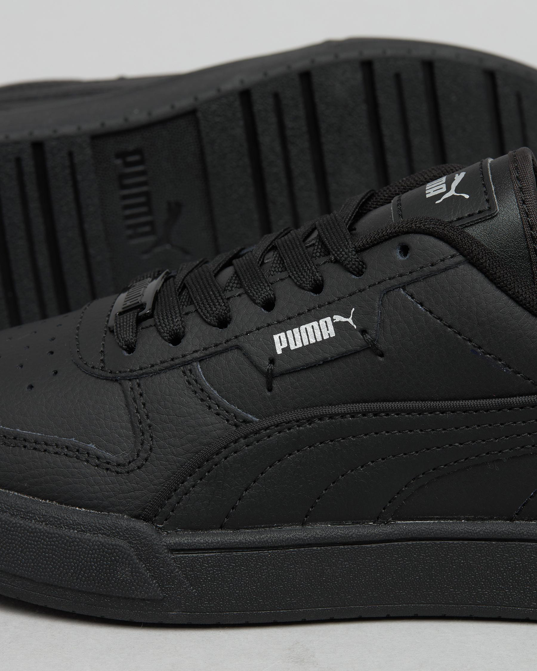 Puma Boys' Caven Dime Shoes In Puma Black-puma Black-puma Silver - Fast ...