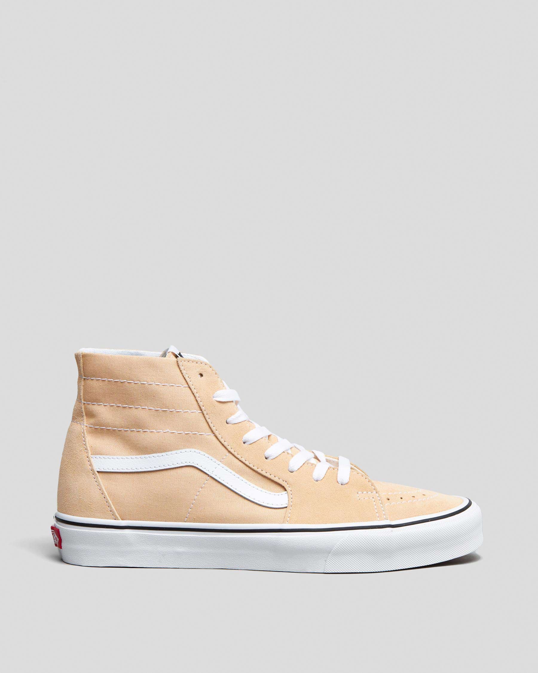 Vans Sk8-Hi Tapered Shoes In Colour Theory Honey Peach - Fast Shipping ...