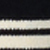Black/cream Stripe