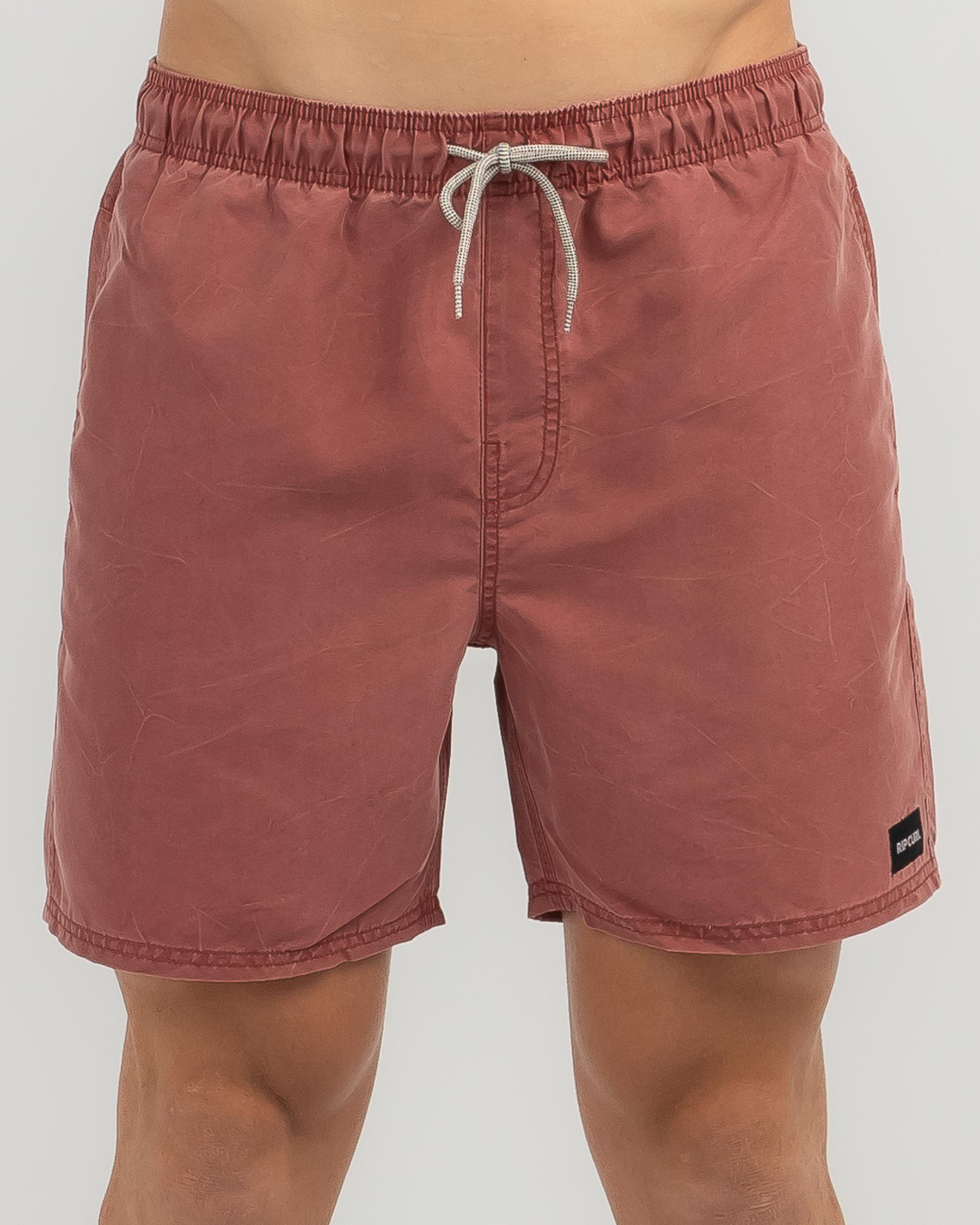 Shop Rip Curl Bondi Volley Board Shorts In Apple Butter Fast Shipping