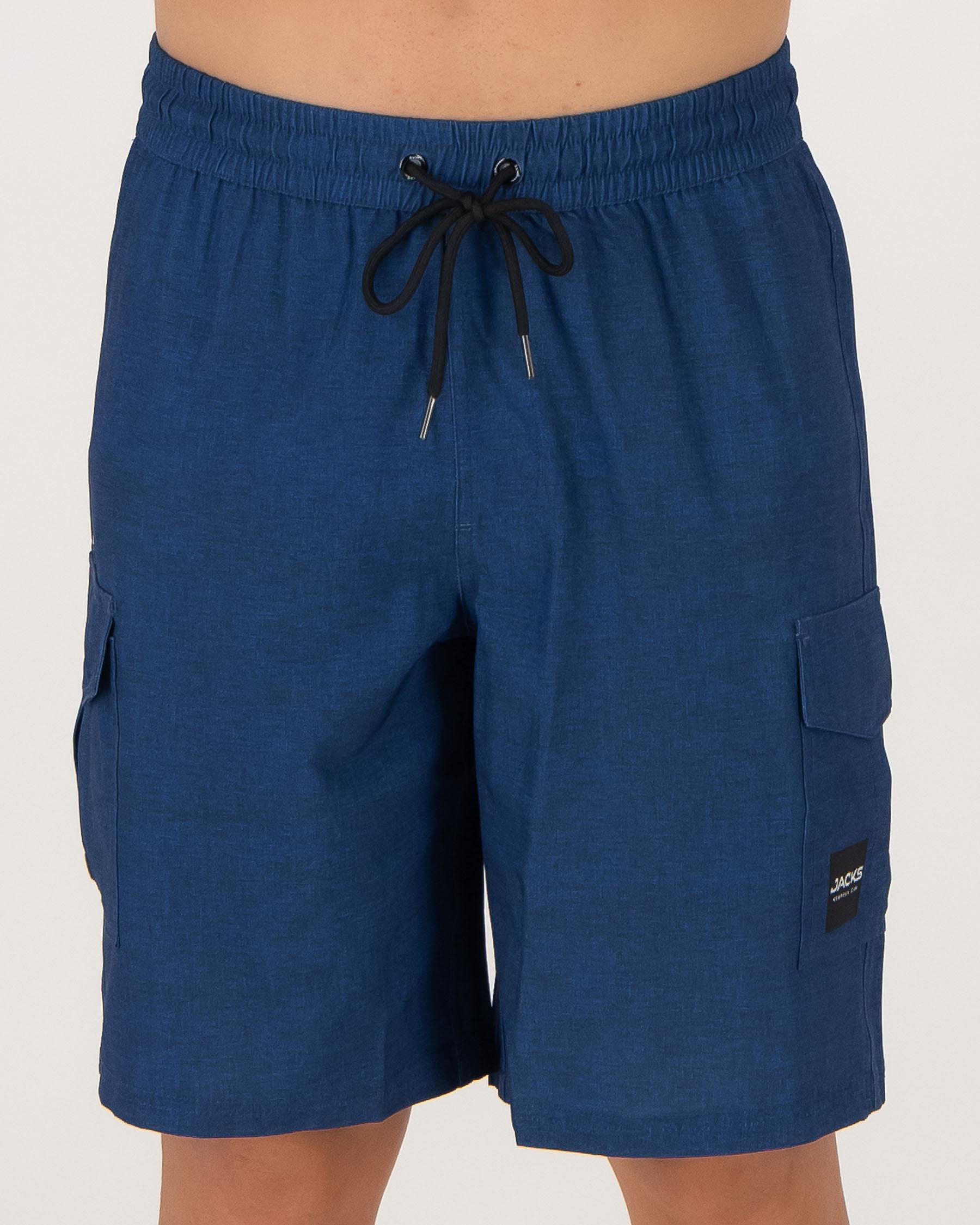 Shop Jacks Surface Board Shorts In Blue Fast Shipping & Easy Returns