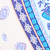 Cream/blue