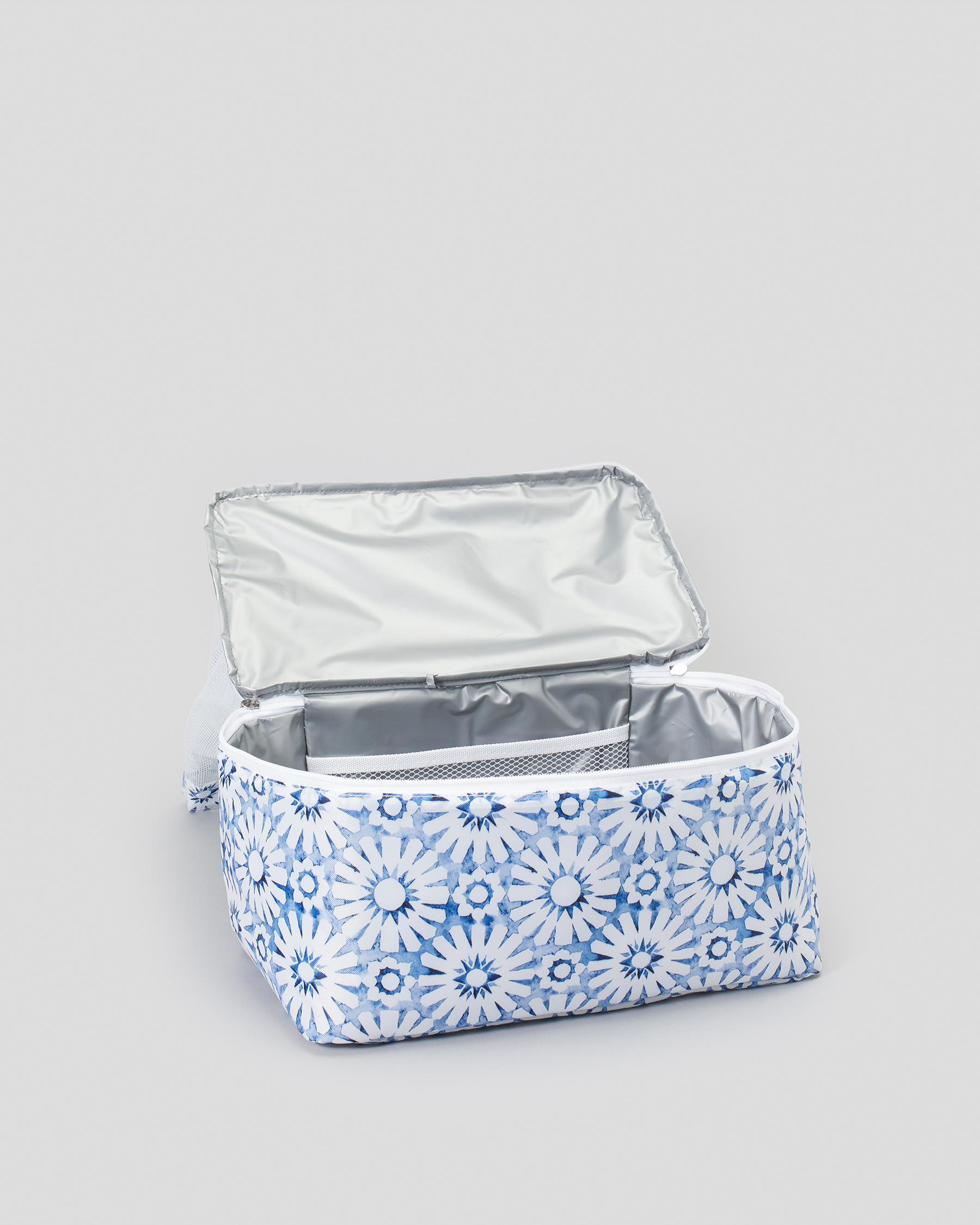 Mooloola Indigo Waters Cooler Bag In Blue FREE* Shipping & Easy