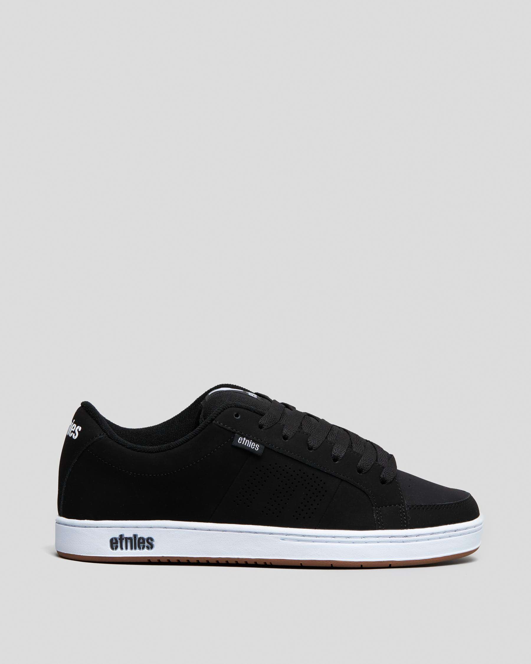 Shop Etnies Kingpin Shoes In Black/white/gum - Fast Shipping & Easy ...
