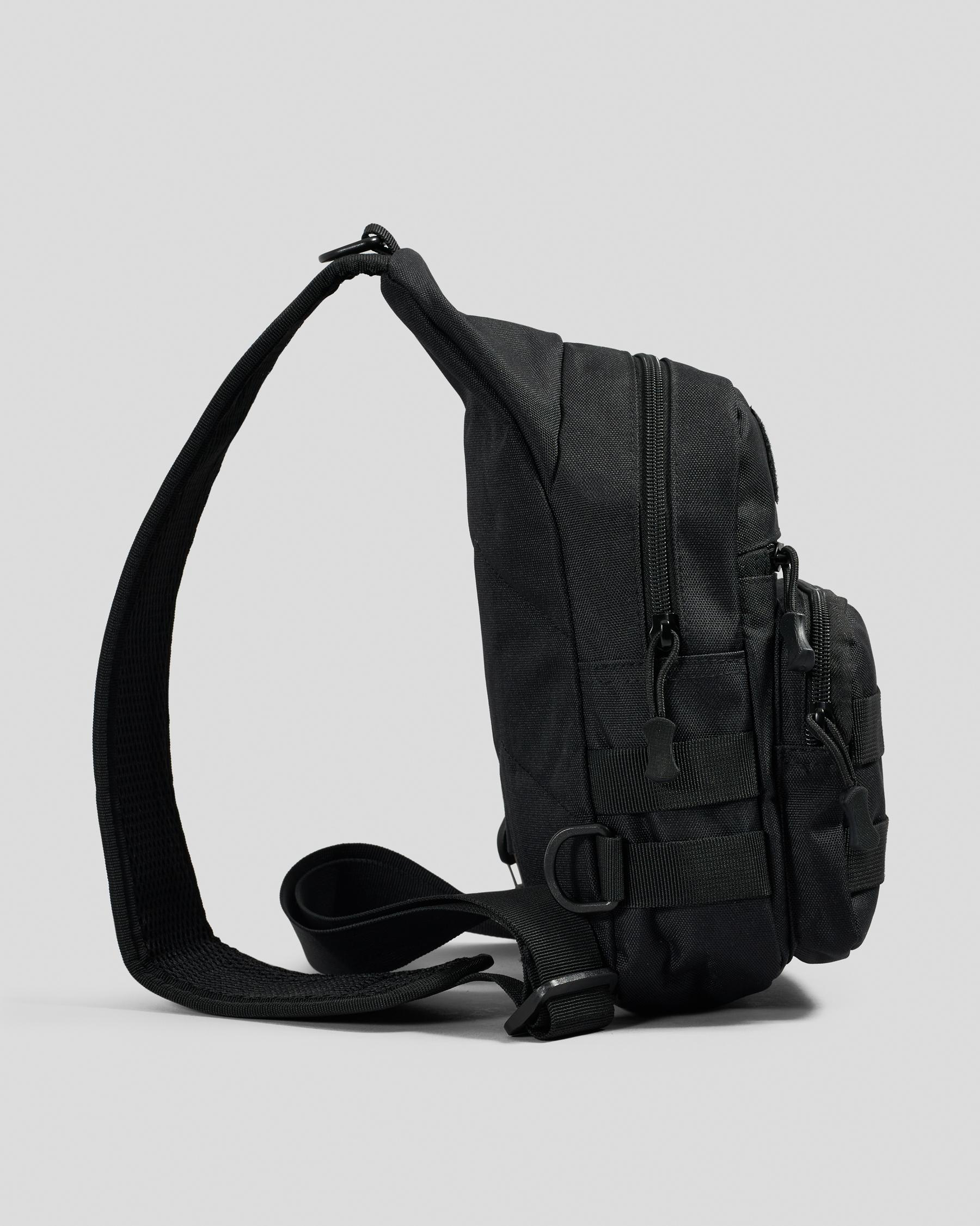 Shop Miscellaneous Tactical Sling Bag In Black Fast Shipping & Easy