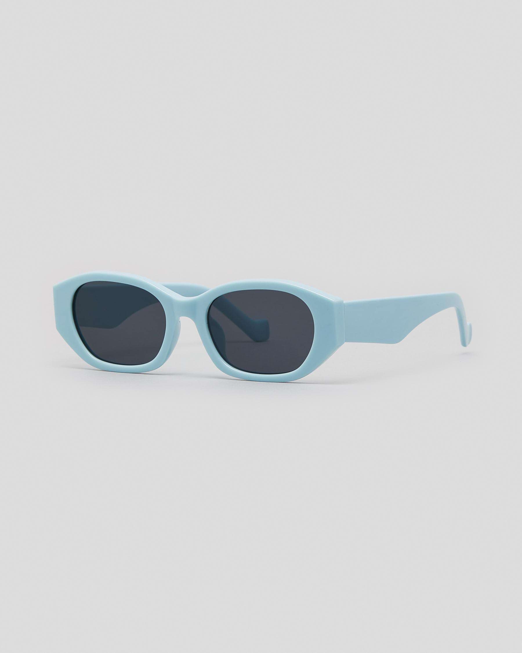 Indie Eyewear Evoke Sunglasses In Light Blue - Fast Shipping & Easy ...