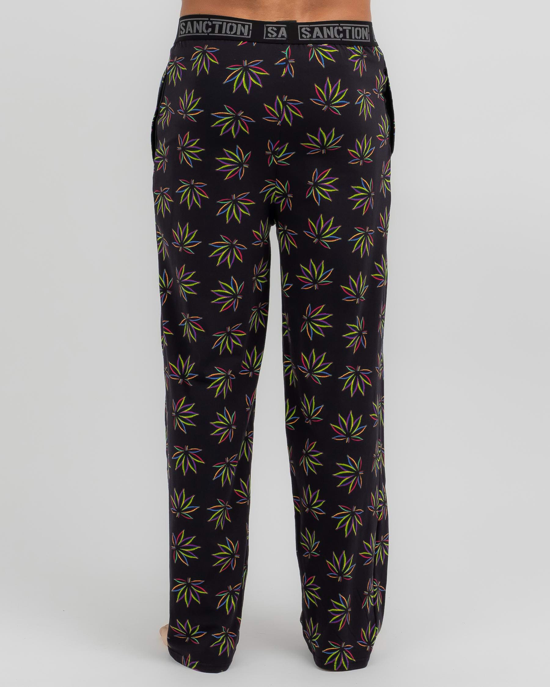Sanction Cooked Pyjama Pants In Black - Fast Shipping & Easy Returns ...