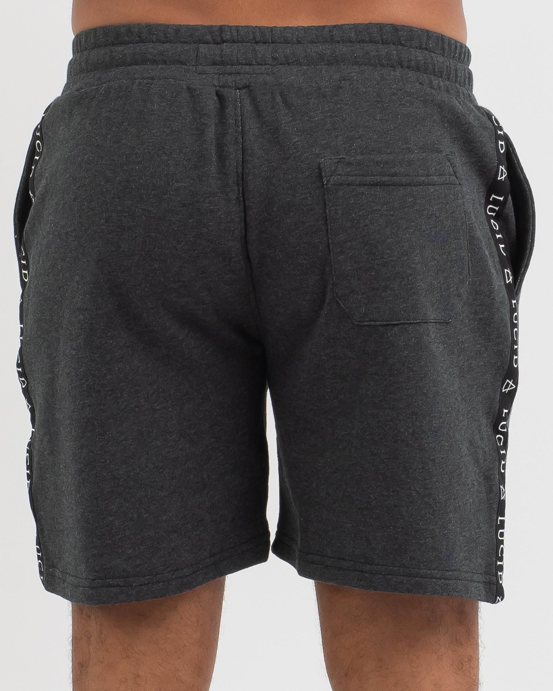 Lucid Source House Shorts In Char Marle - Fast Shipping & Easy Returns ...