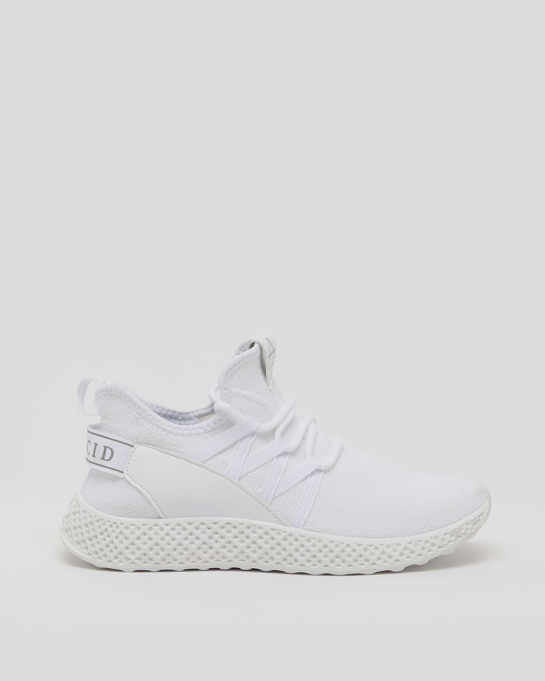Lucid Bolton Shoes In White/white/white - Fast Shipping & Easy Returns ...