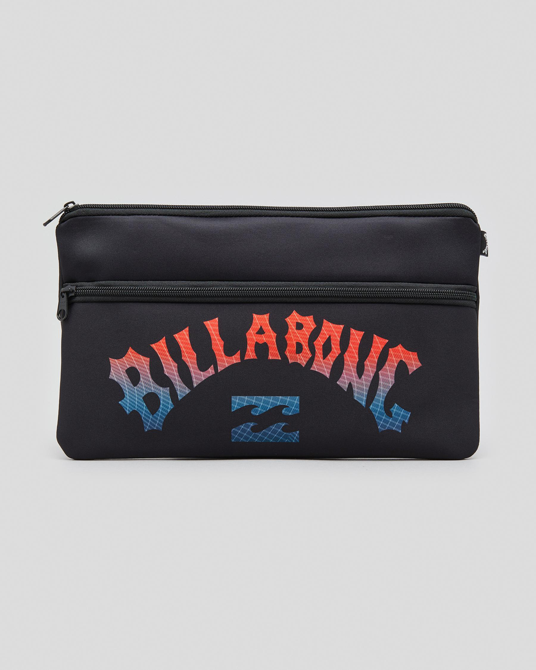 Billabong Jumbo Pencil Case In Neo Red - Fast Shipping & Easy Returns ...