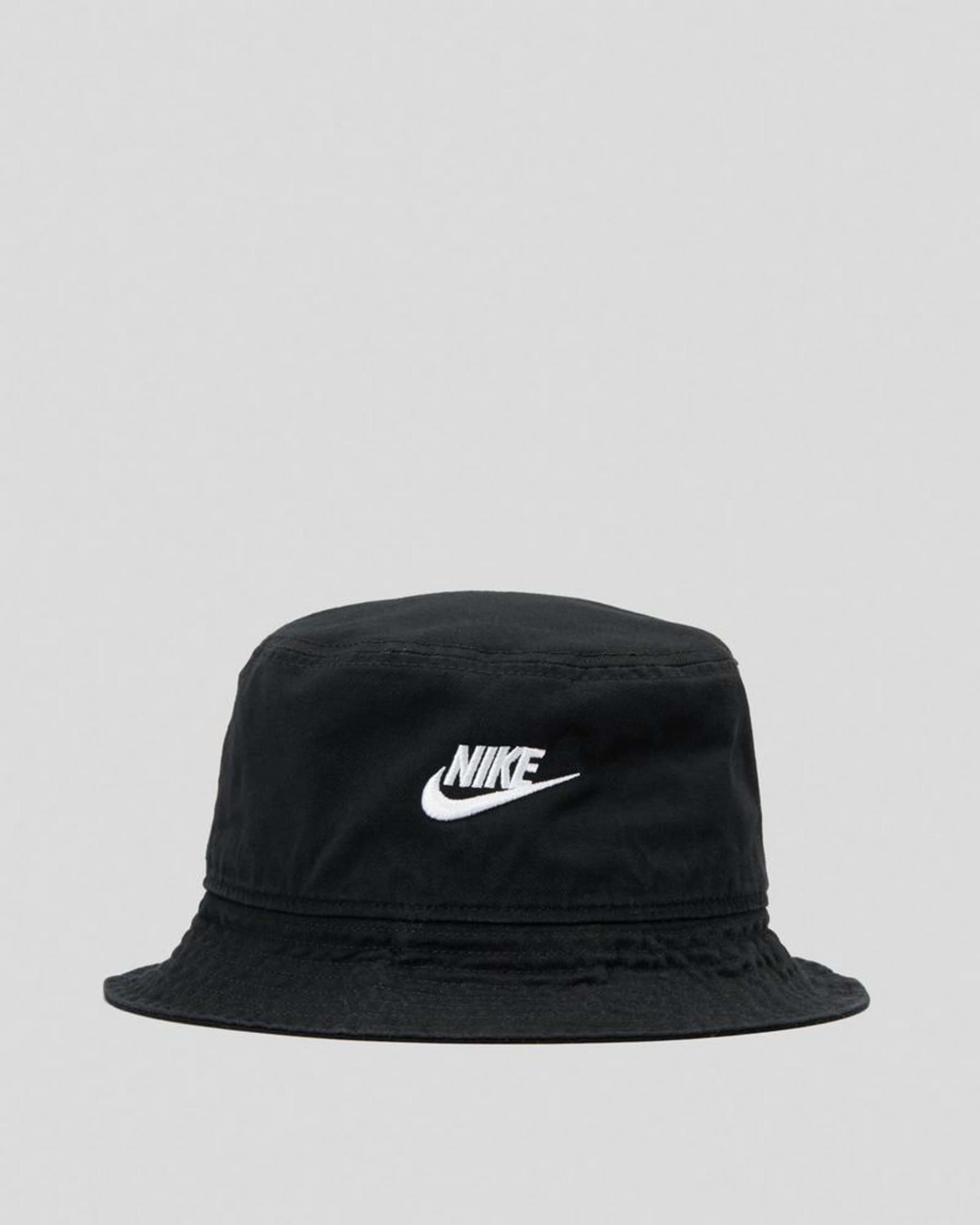 Shop Nike Nike Apex Bucket Hat In Black/white - Fast Shipping & Easy ...