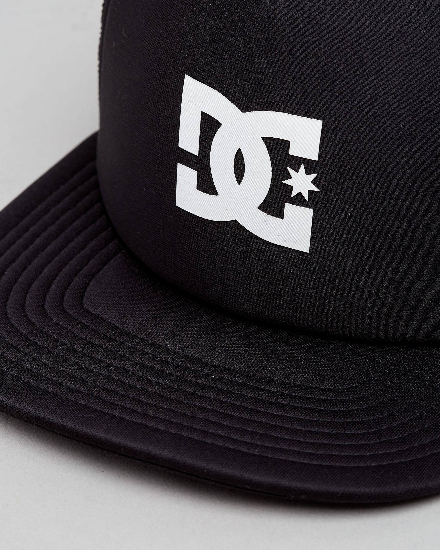 DC Shoes Gas Station - & Black Returns - Beach Easy United FREE* Shipping Trucker City States In Cap