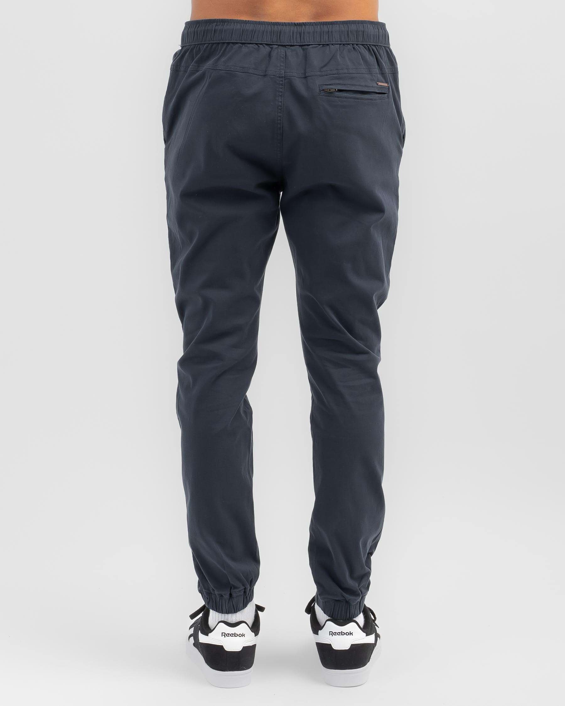 Lucid Cascade Jogger Pants In Navy - Fast Shipping & Easy Returns ...