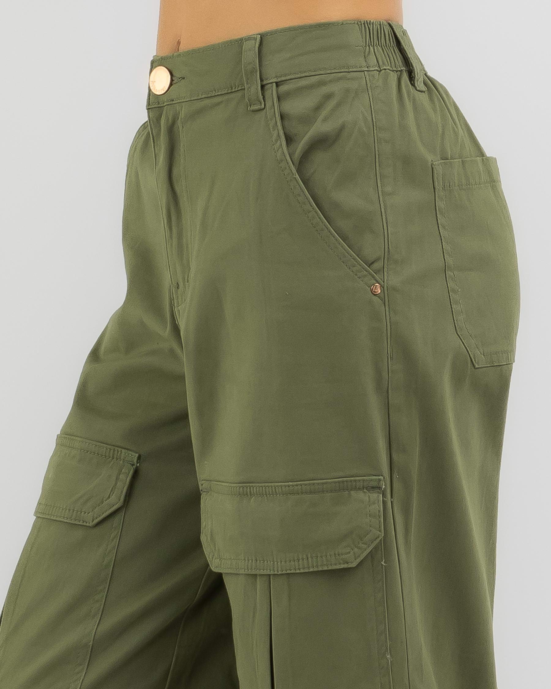 Ava And Ever Girls' Crew Pants In Khaki - Fast Shipping & Easy Returns ...