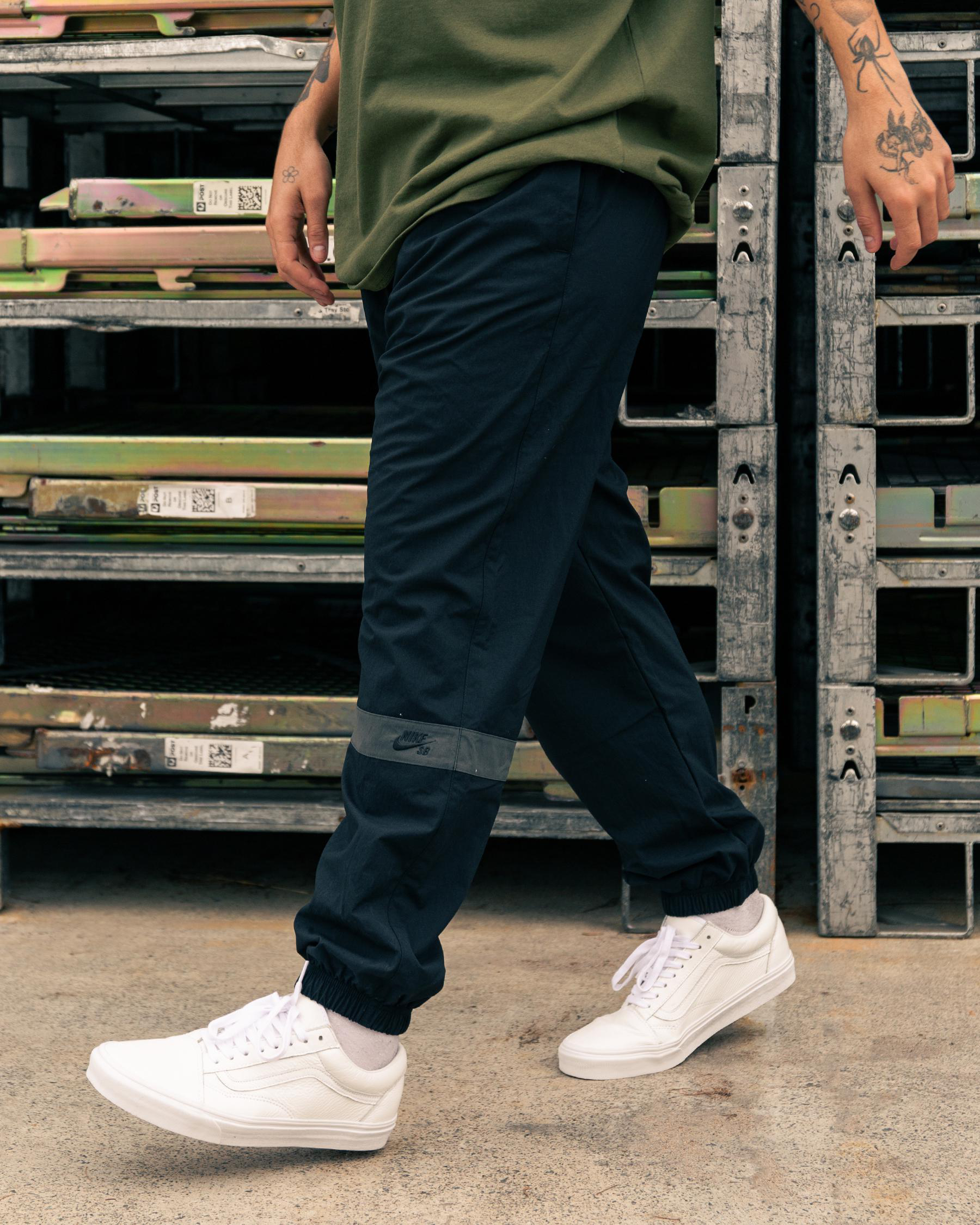 nike essential track pants