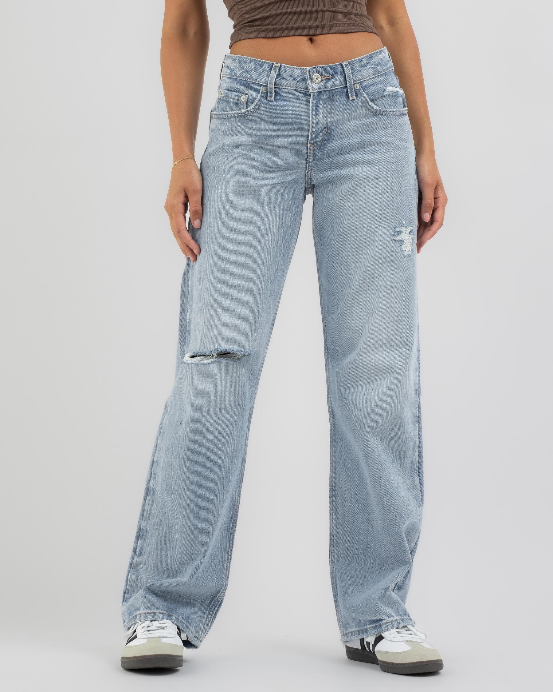 Shop Levi's Low Loose Jeans In This And That - Fast Shipping & Easy ...