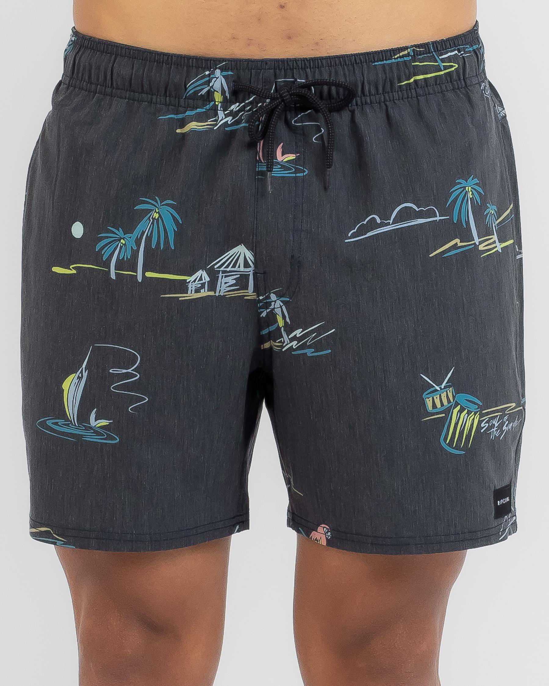 Party Pack Volley Elastic Waist Board Shorts