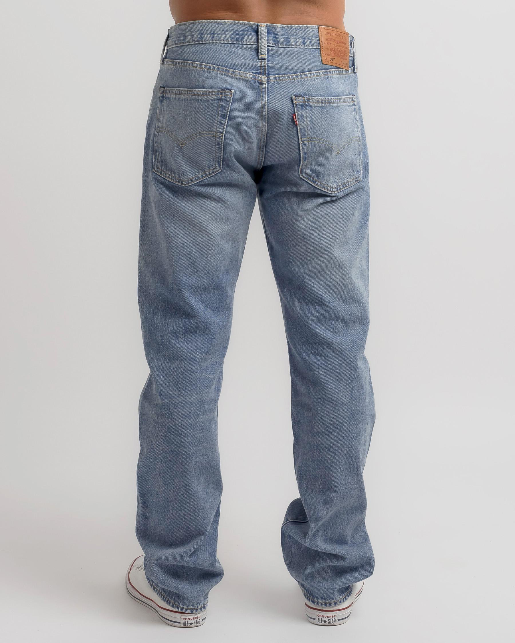 Shop Levi's 501 Original Jeans In Glassy Waves - Fast Shipping & Easy ...