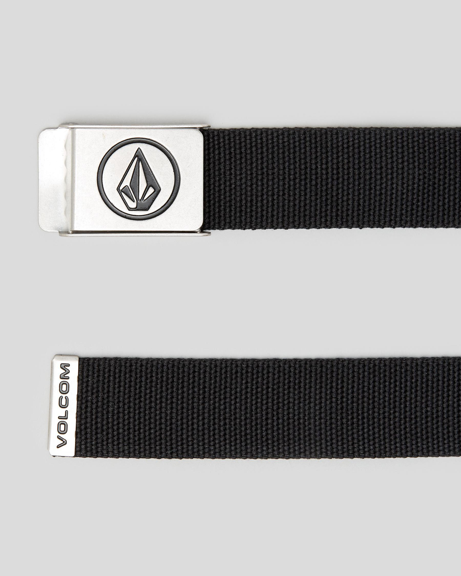 Cinto Volcom Circle Stone Web - Masculino Com Fivela De Metal E Abridor De Garrafa