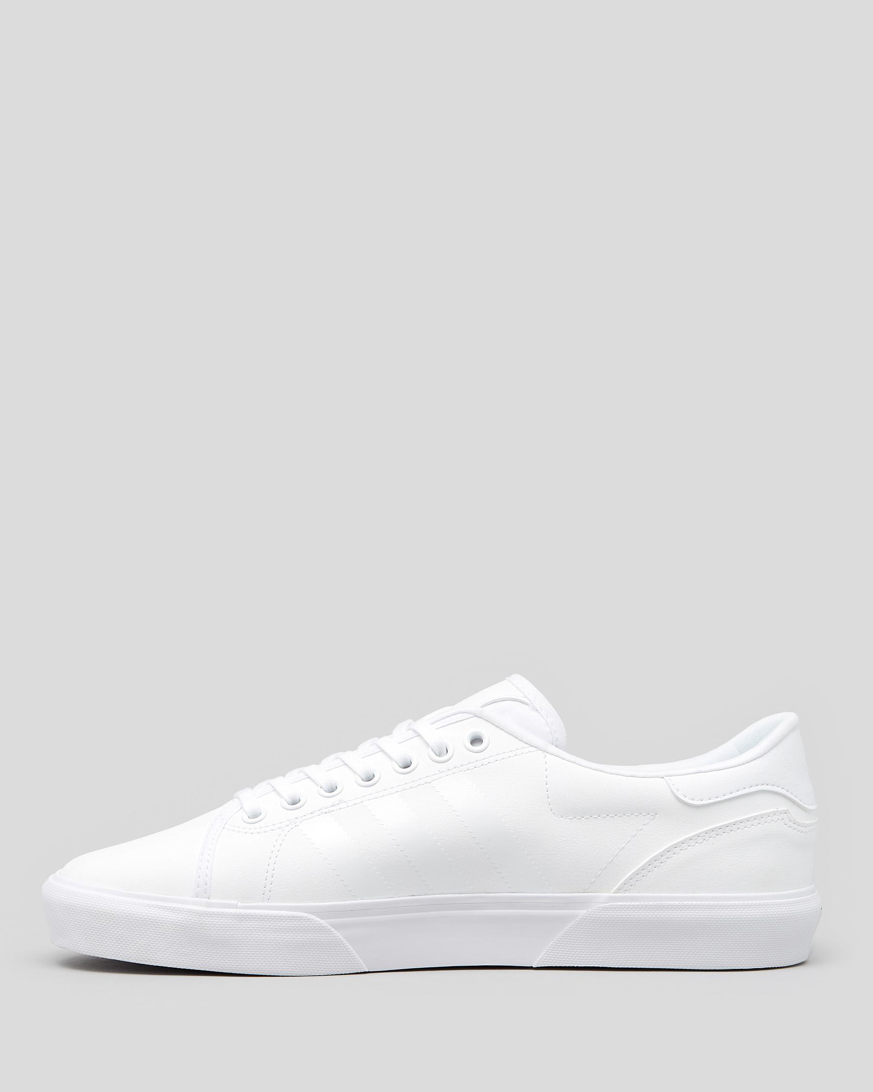 Shop adidas Abaca Shoes In Ftwr White/ftwr White/ftwr Whi - Fast