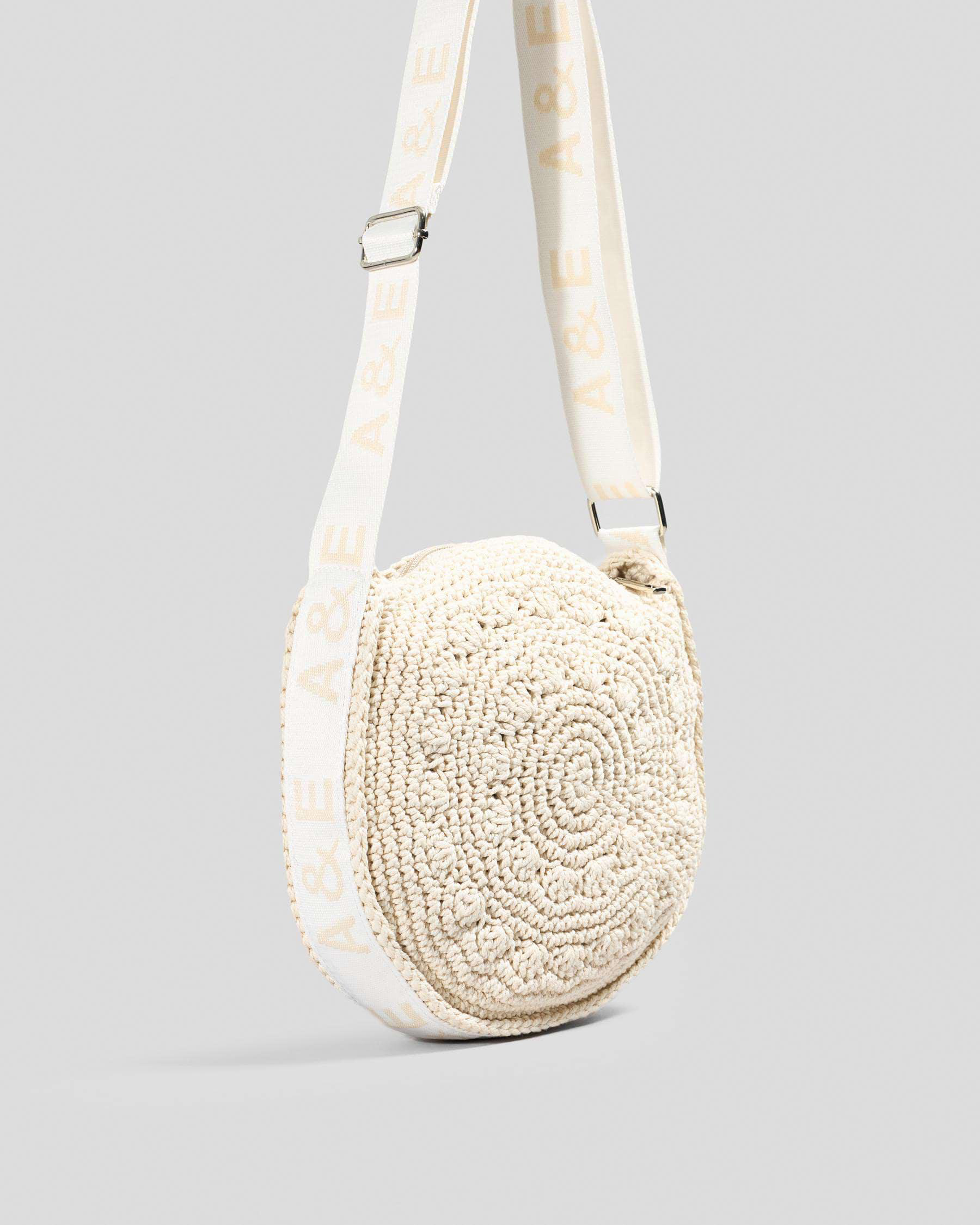 Ava And Ever Hampton Macrame Bag In Cream FREE* Shipping & Easy