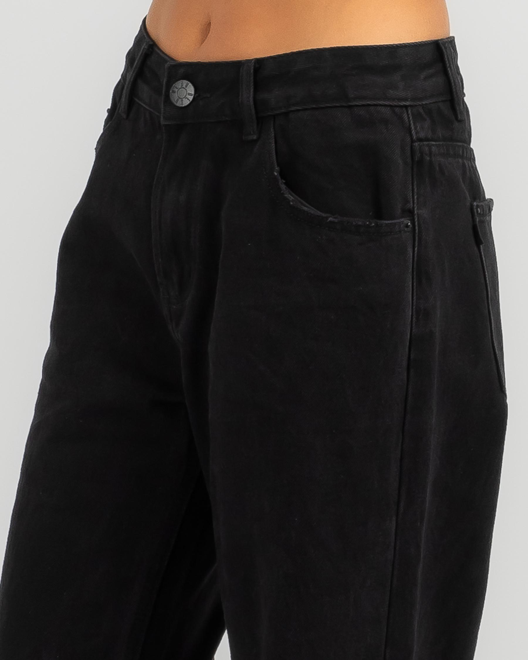DESU Eden Jeans In Washed Black - FREE* Shipping & Easy Returns - City  Beach United States