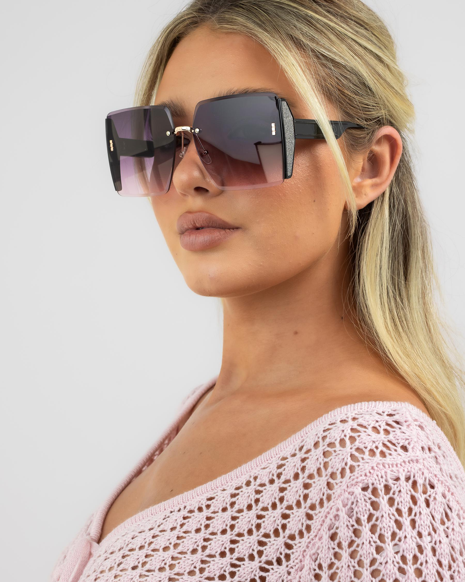 Shop Indie Eyewear Valley Sunglasses In Black/smoke Fast Shipping