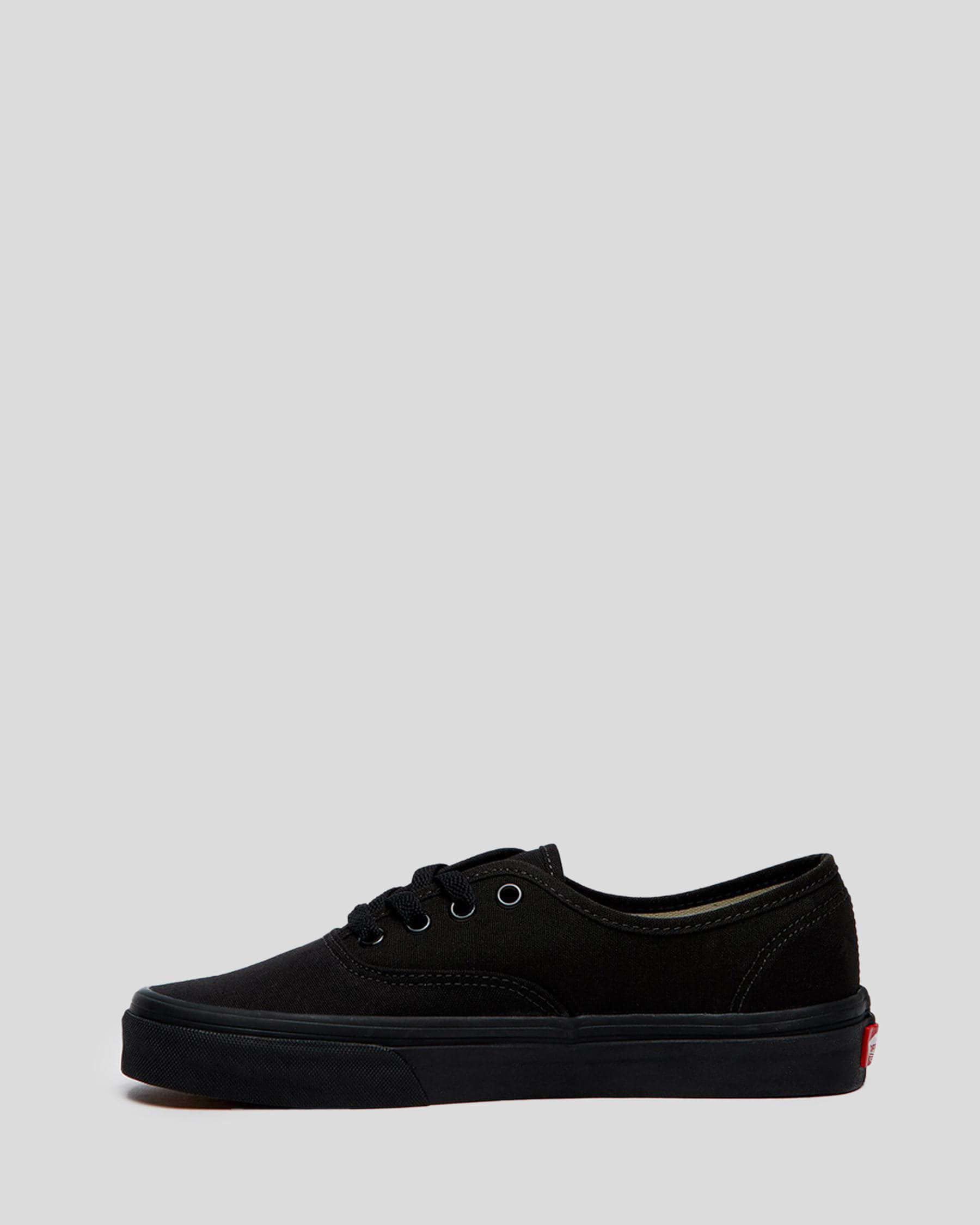 Vans Mens' Authentic Shoes In Black/black - Fast Shipping & Easy ...