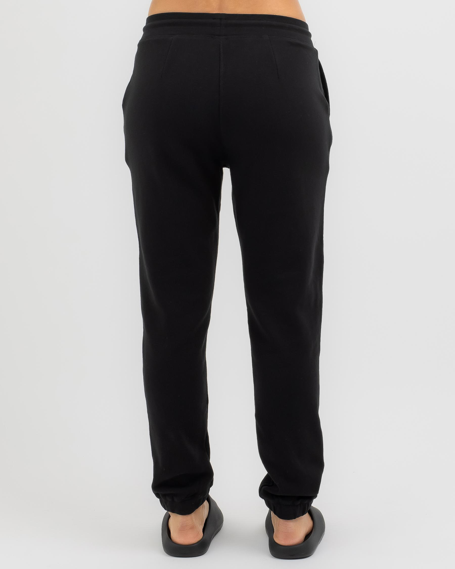 Shop Fox Level Up Fleece Track Pants In Black Fast Shipping & Easy Returns City Beach Australia