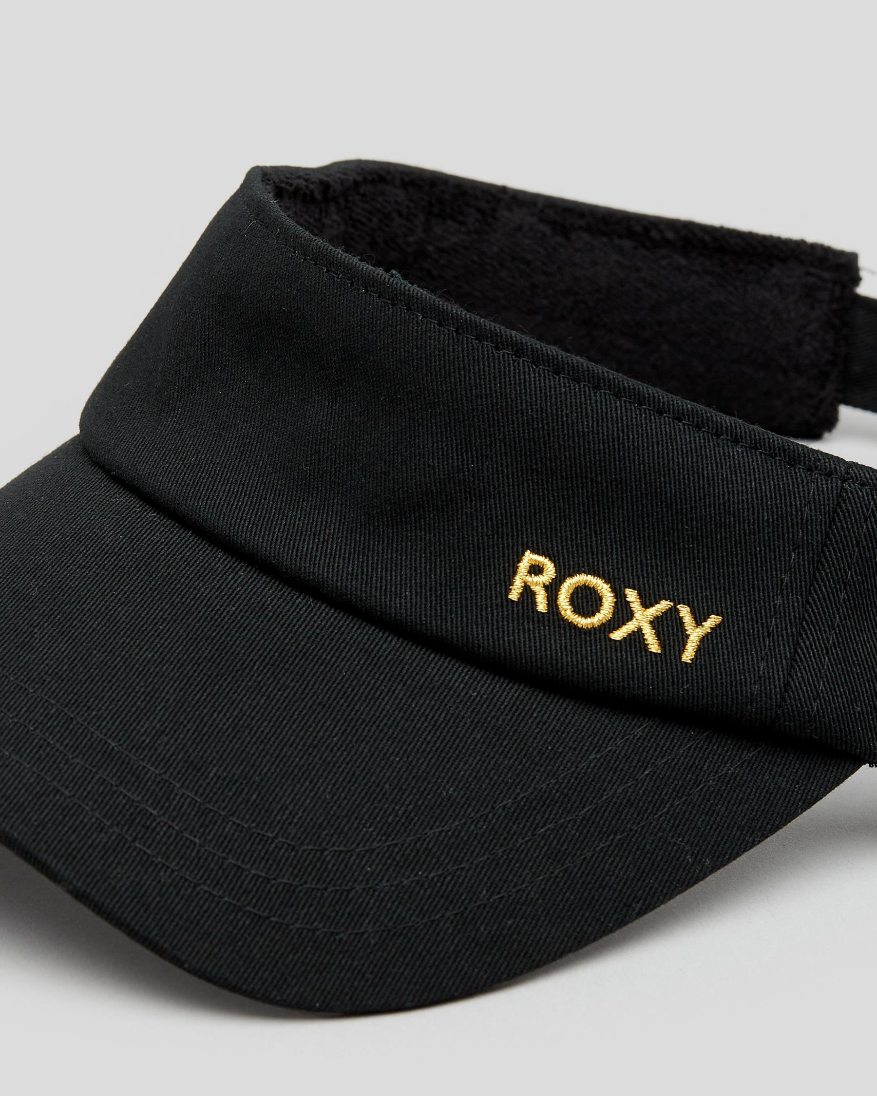 Roxy Kind Of Beautiful Visor In Anthracite Fast Shipping & Easy