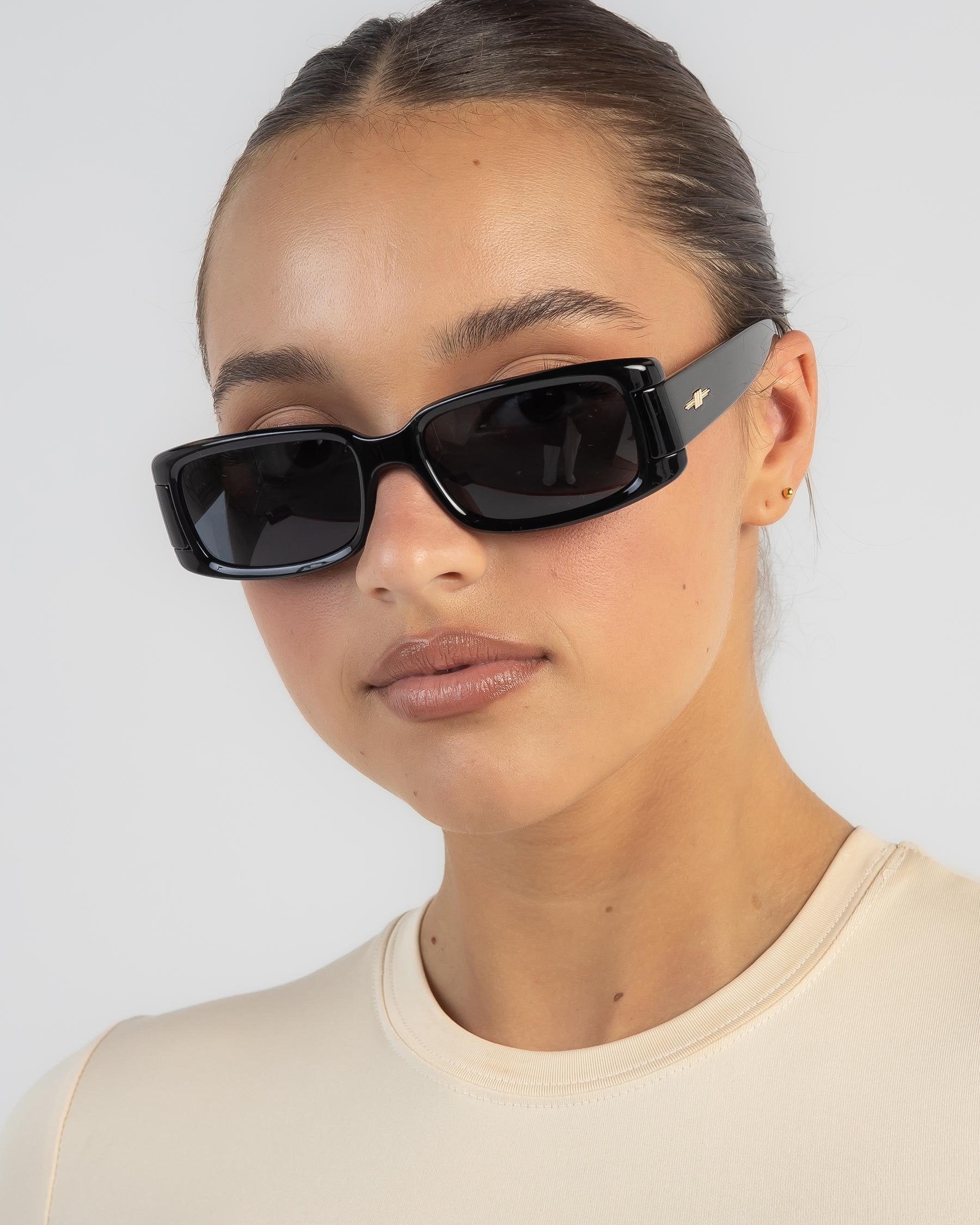 Le Specs So Into You Sunglasses In Black/smoke Mono - Fast Shipping ...