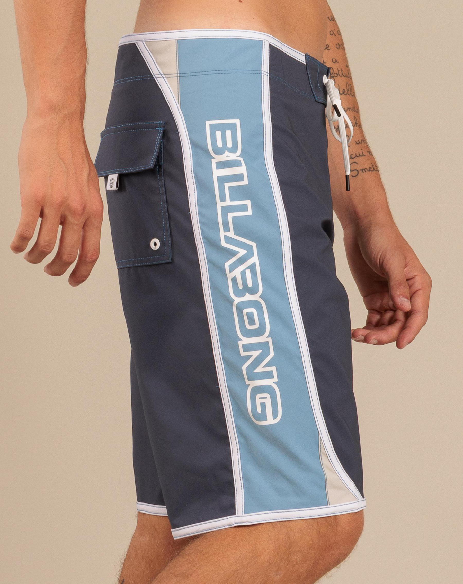 Shop Billabong D Bah Bio Wave Board Shorts In Vintage Indigo Fast Shop Billabong D Bah Bio Wave Board Shorts In Vintage Indigo Fast
