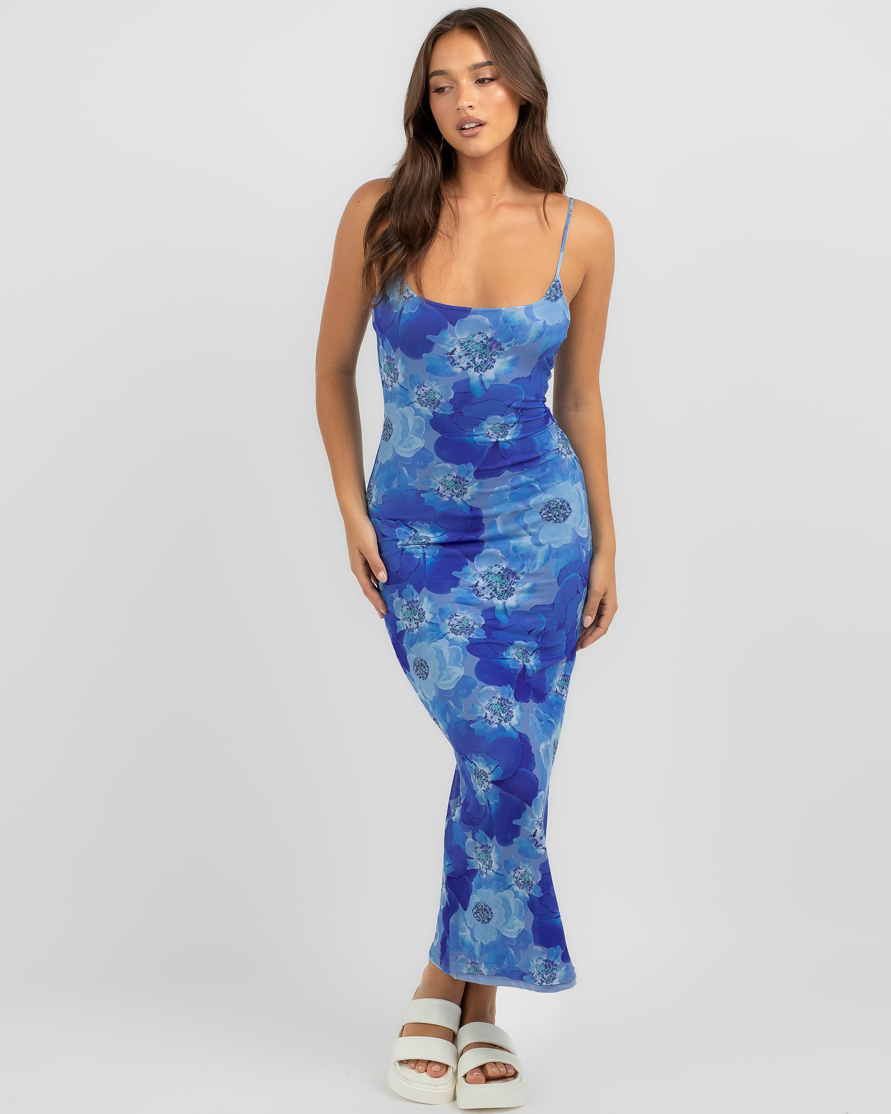 Luvalot Delilah Maxi Dress In Blue FREE* Shipping & Easy Returns City Beach United States